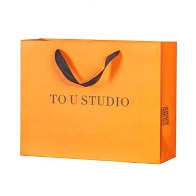 China Original Factory Recycled Materials For Custom Paper Gift Bag for sale