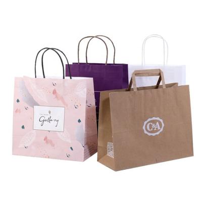 China Manufacture Recyclable High Quality Kraft Paper Bags for sale