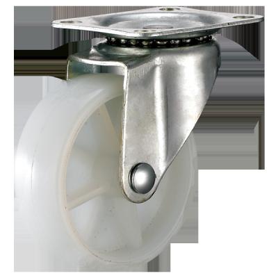 China swivel & Rigid Light Duty Fixed Caster With Small Polypropylene Wheel for sale