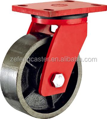 China General Heavy Duty Equipment Extra Heavy Duty Casters With Steel Wheel for sale