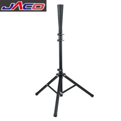 China Portable JACO Softball Seat Tube and Pipe Trainer Tripod Puncher Baseball Pitching Trainer Steel Batting Machine for sale