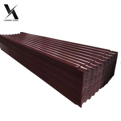 China Wholesale Container Plate Linxu Color Coated S Profile PPGI Roof Tile / Metal Roofing For Sale for sale