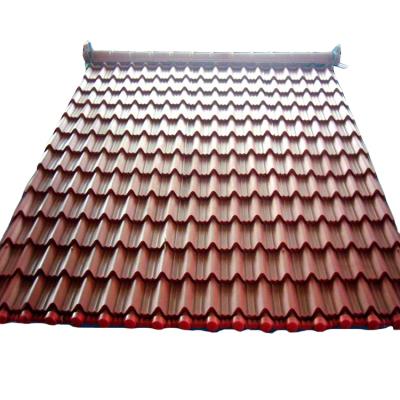 China Container Plate Top Selling Color Coated Corrugated Galvanized Iron Roof Material for sale