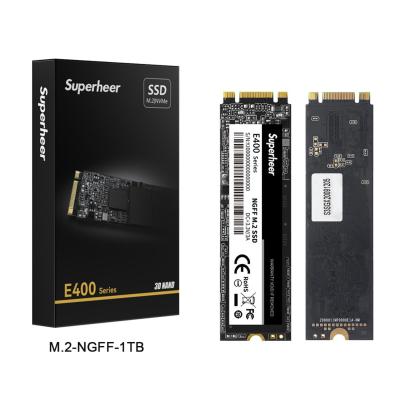 China Superheer M.2 SSD Drives 1tb M2 SSD NGFF SATA Interface Hard Disk Laptops Computer Hardware Parts for sale