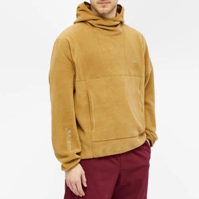 China OEM Plus Size Custom Men's Plain Fleece Hoodie Anti-Wrinkle Pull Over Plain French Terry Hoodie For Man for sale