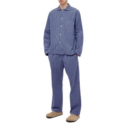 China OEM QUICK DRY custom logo plus size mens loungewear set cotton pajamas wholesale luxury two pieces set for men for sale