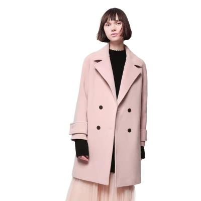 China OEM Breathable Outwear Woven Anorak Wool Jacket Women's Wool Jacket Viscous Coat Woven Loungewear For Women for sale