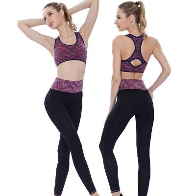 China Breathable Yoga Sets Fitness Women Yoga Pants Sets Gym Workout Sets Clothing Women Hot Sale Active Wear For Women for sale