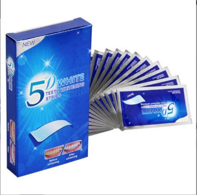 China Plastic Dental Clinic Recommend PAP Ingredient Gel Teeth Whitening Strips Mint for sale