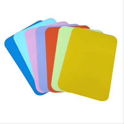 China Dental Paper Set Tray Cover Absorbent Paper Dental Colorful Medical Disposable Paper Dental Tray for sale