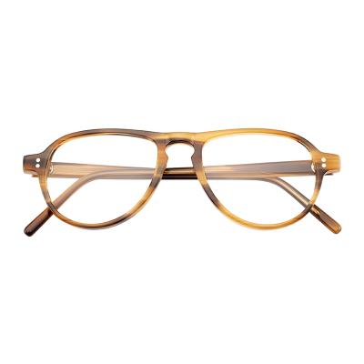 China Factory Retro Excellent Mazzucchell Acetate Classic Eyewear Frame Optical Glasses for sale