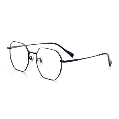 China Retro Newcomers Fit Flexible Titanium Glass Frame For Men for sale