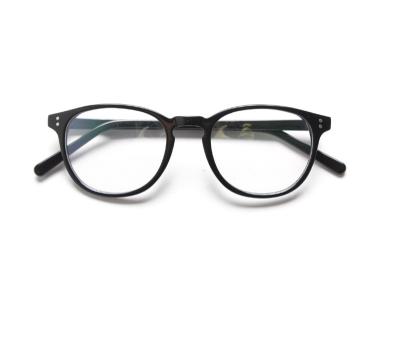 China Wholesale Handmade Retro High Acetate Glasses Frames With Customizing Own Logo for sale