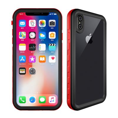 China Waterproof Shockproof Removable Bathroom Phone Case For iphone xs Max Mobile Shockproof Durable Color for sale