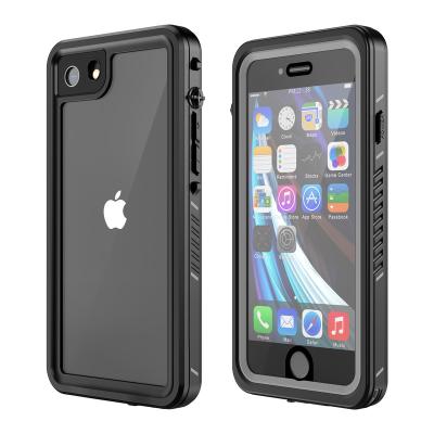 China Phone Case Shockproof Waterproof Armband For iphone Se 2 3 Armor Body 360 High Quality Solid Hybrid Full PVC for sale