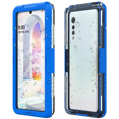 China Shockproof Waterproof Phone Holder Case Bike and Motor For LG Velor 5g Universal Uw Dry Bag Full Cover for sale