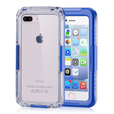 China 2022 Hot Selling Blue Guard Shockproof For iPhone 8 Plus Universal Waterproof Phone Case Shower for sale