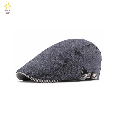 China Luxury Driver British Ivy Hats Unisex Cotton Blended Ivy Hats Luxury Driver British Ivy Hats Series Newsboy Hat for sale