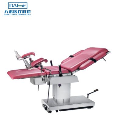 China Top Sale Hospital Furniture Manual Multifunctional Gynecological Obstetric Bed For Operating Room for sale