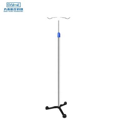 China Modern Hot Selling Stainless Steel Mobile Vein (iv) Drip Hook 4 Pole Hooks Parts Hook For Hospital for sale