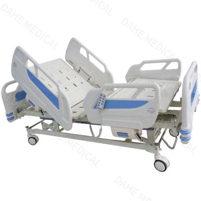 China Multifunctional Medical Metal Function ICU3 Hospital Furniture Adjustable Manual Crank Bed for sale