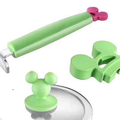 China Sustainable Mickey Mouse Bakelite Handle For Cookware Sauce Pan Milk Pan Handle for sale