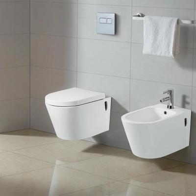 China Dual-Flush Hot selling Cheap price sanitary ware wall hanging toilet ceramic wall mounted wc toilet bathroom wall hung toilet for sale