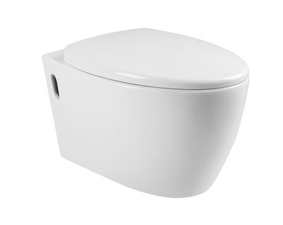 China Cheap Price Sanitary Ware Bathroom Ceramic Wall Mounted Double-Flow Toilet P-trap 180mm Rough-in Wall Hung Toilet WC Toilet for sale