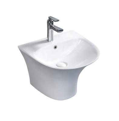 China Wholesale High Quality Modern Bathroom Wall Mounted Wall Mounted Ceramic Sanitary Ware Hand Wash Basin for sale