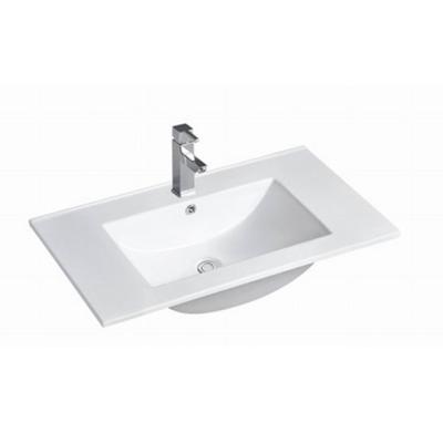 China Best Selling European Modern Design Bathroom Vanity Wash Hand Basin Bathroom Cabinet Edge Ceramic Slim Sink for sale