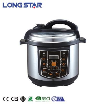 China Wholesale Custom Household 4L 5L 6L Hotel Automatic Multi Function Power Maker Stainless Steel Electric Pressure Cooker for sale