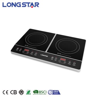 China Hotel Factory Supply Direct Burners Hotel Factory Supply Electric Induction Cooker Double Multi Cookers for sale