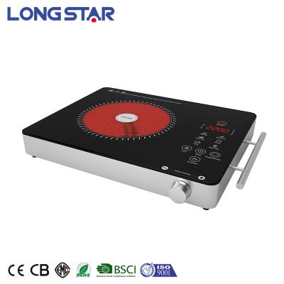 China Over Heat/Voltage/Infrared Induction Cooker China Protection Current Commercial 2200W Electric Induction Hob for sale