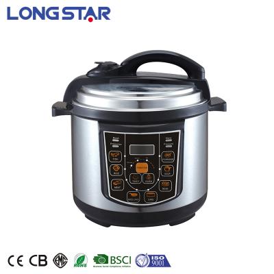 China Customizable Popular Multifunctional Hotel Stainless Steel Electric Pressure Cooker 4L for sale