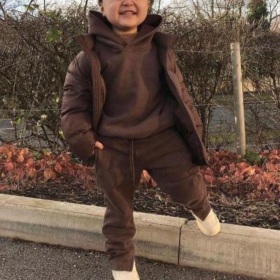 China 2 Piece Sets Children's Casual Private Label Sweat Suits Baby Boy Outfits Little Boys Clothes for sale