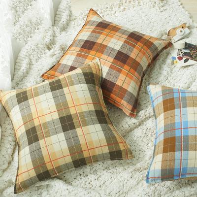 China Wholesale High Quality Anti-static Throw Cushion Cover Lattice Luxury Pillows Covers For Sofa for sale