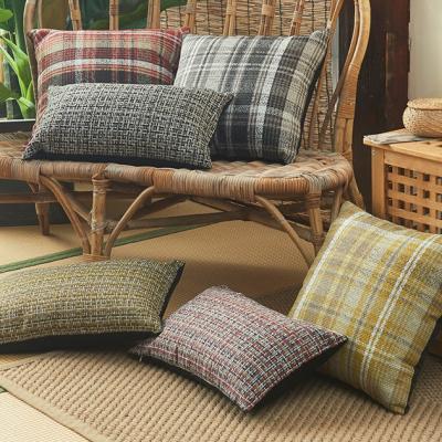 China Textil Product Name Anti-Static Home Pillow Cushion Covers Cushion Soft Plain Linen Cover for sale