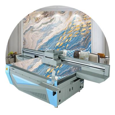 China Building Material Shops Best Selling Digital UV Flatbed Printer For Printing On Glass/Wood/Metal for sale