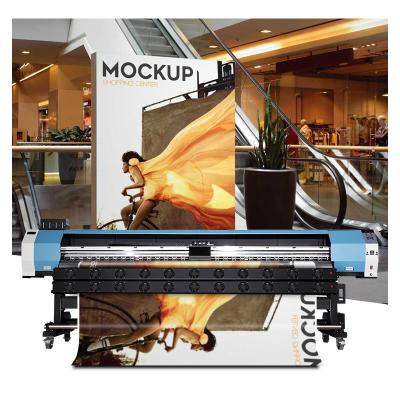 China Large format 3.2m indoor outdoor high speed eco solvent advertising printer for flex banner printing for sale