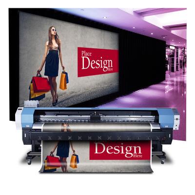 China Indoor Outdoor Advertising 3.2m Advertising And Decoration Use Large Format Eco Solvent Printer for sale