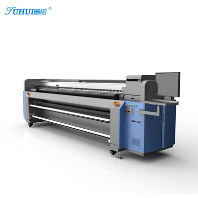 China Building Material Stores 3200mm UV Roll To Roll Machine UV Printer Printing Led UV Ink For PVC/Leather/Mesh Fabric With Ricoh gen5 Printhead for sale