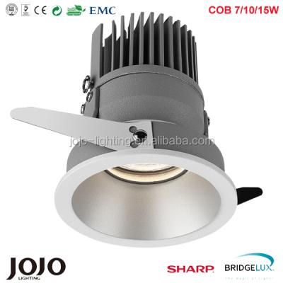 China Warehouse 3 Years Warranty COB 7W10W 15W 20W 30W 40W 50W LED Dimmable Downlight for sale