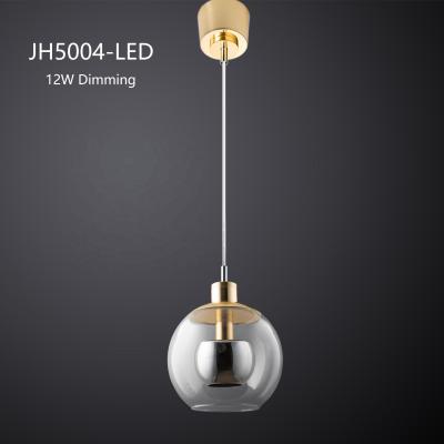 China Hot Selling Decorative Lighting 15w Glass Pendant Lamp for Home Decor for sale