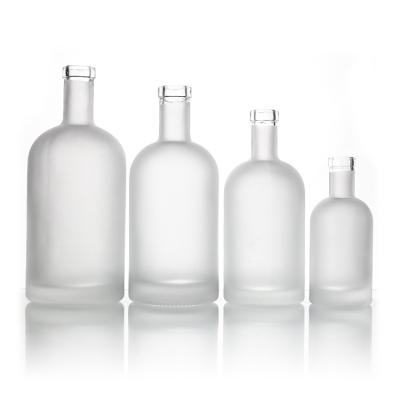 China Wine In Series 200ml Glass Stock Bottle Can Be Customized High Volume Borosilicate Wine Bottle for sale