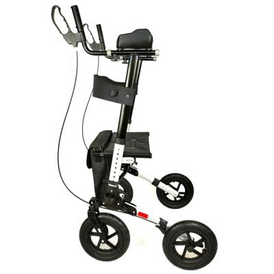 China Contract Support Up Walking Lightweight Right Forearm Walker Rollator For Seniors for sale