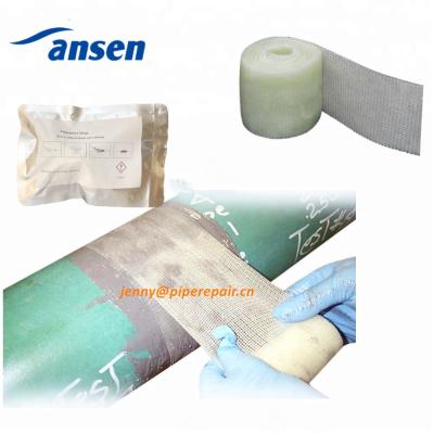 China Fiberglass oil industrial pipe repair with Heat and Cold Resistance for sale