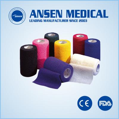 China Medical Cohesive Bandge & Accessorie Properties Cohesive Bandage for sale