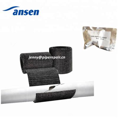 China Moisture Water Activated Fabric Woven Fiberglass Pipe Repair Bandage for sale