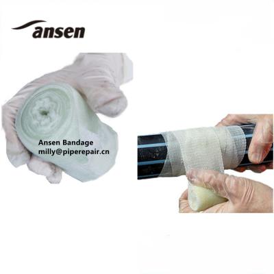 China Water Activated Pipe Repair Bandage Kit Fiberglass Fix Wrap Steel Putty for sale