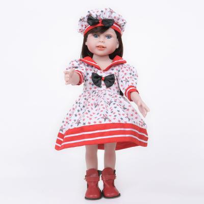 China Wholesale 45cm Realistic Silicone Toddler Doll Lifelike Reborn Girls for sale